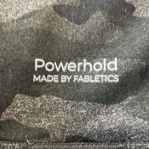 FABLETICS Define Powerhold Midrise leggings size XS/S grey black camo - Picture 7 of 9
